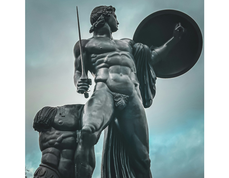 En hardtslående mageøvelse